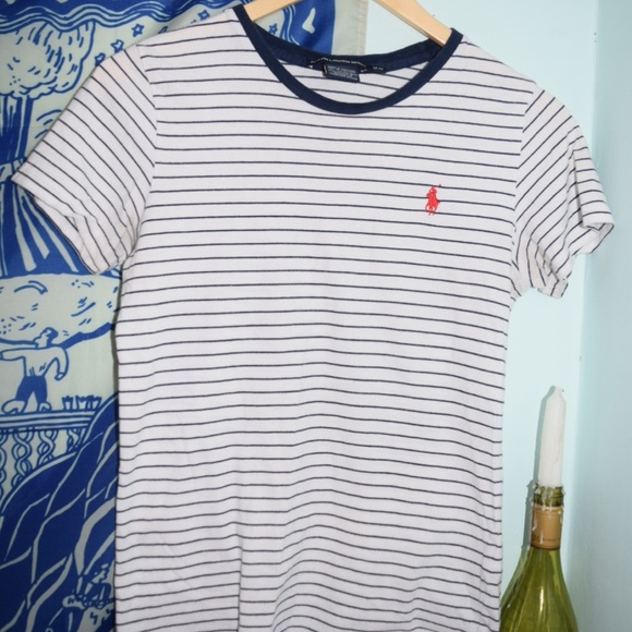 Ralph Lauren Stripped T-Shirt - Picture 1 of 2